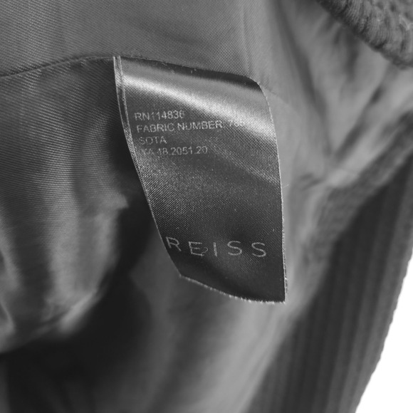 REISS Blazers Women's XS Designer Waffle knit Jacket Designer Casual Textured - Picture 9 of 11